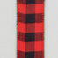 Fall Plaid Ribbon -Red/Black