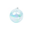 4 in Iridescent Ball Ornament - Aqua