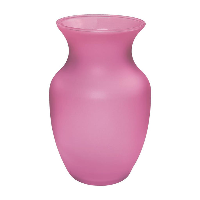 8" Rose Vase Matte Blush Rose