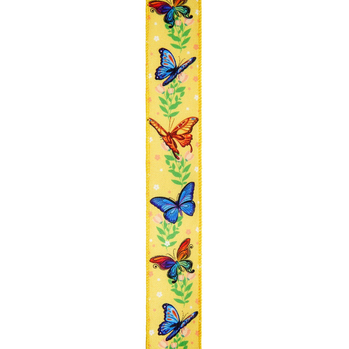 #9 Wired Charmer Ribbon - Yellow