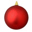 100 mm Plastic Ball Ornament