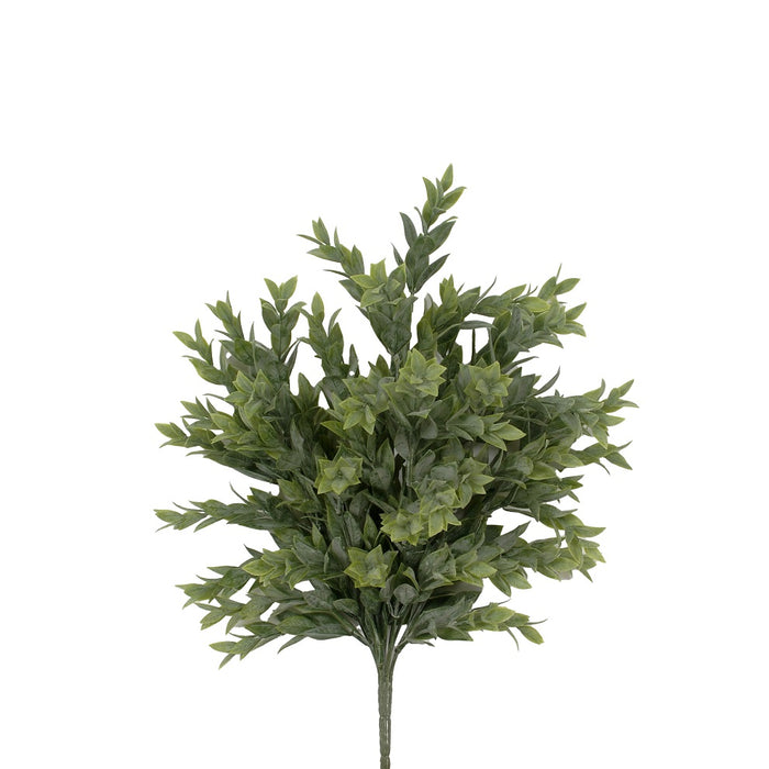 18 in Powdered Ruscus Bush - Green