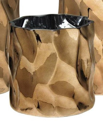 5 in x 5 in Bronze Vase