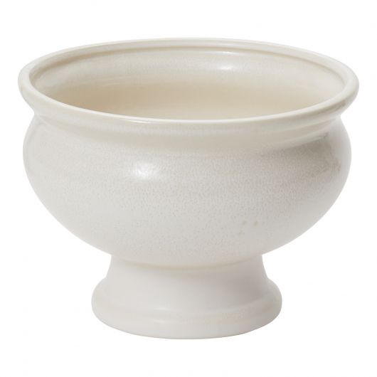 8.5" Dawson Compote - White