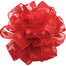 1 1/2 in Wired Heartsie Ribbon - Red
