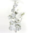 37" Frosted Grape Leaf Spray - Green/White