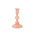 6.25" Maren Candlestick - Peach