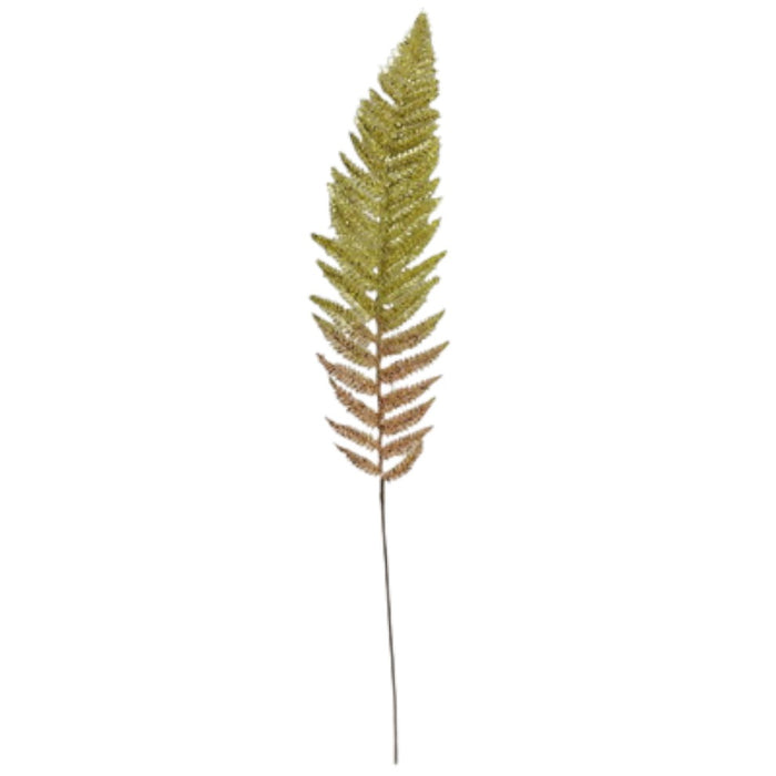 40 in Plastic Fern - Gold