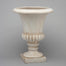 Fiber Clay Urn - Antique White