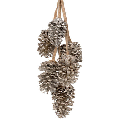 22" Pinecone X 6 Drop Ornament w/Hanger