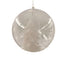 6" Tree Ball Ornament - White/Clear