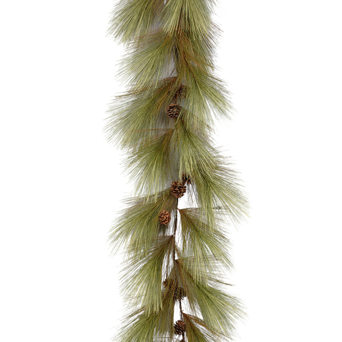 6Ft Pvc Long Needle Pine Garland
