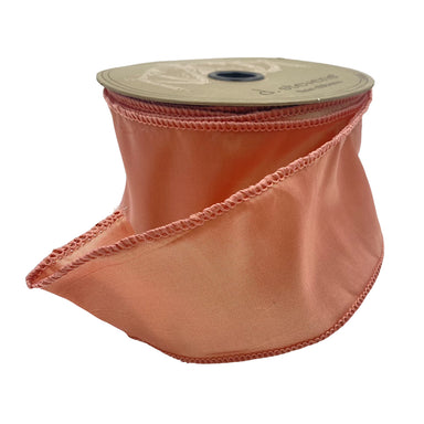 2.5" Simply Taffeta Ribbon - Blush