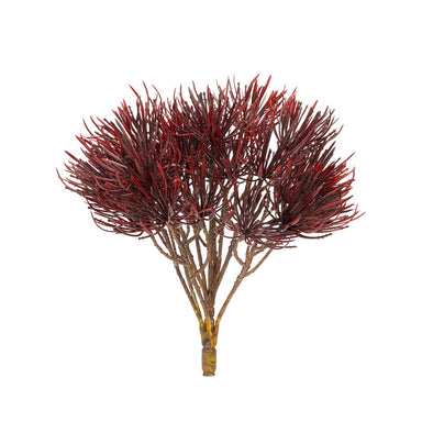 10 in Needle Pine Bush - Burgundy