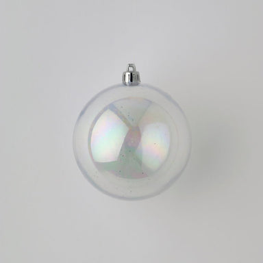 Plastic Iridescent Ball Ornaments