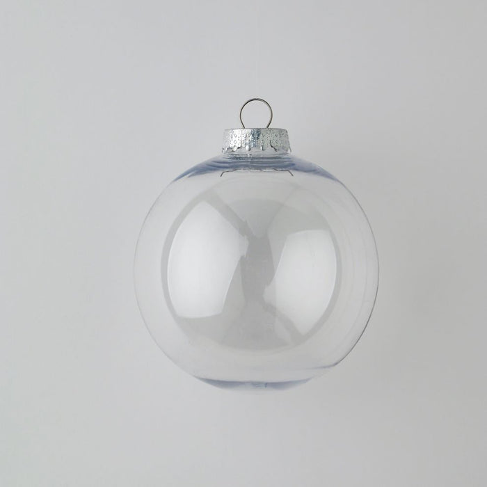 Plastic Clear Ball Ornaments