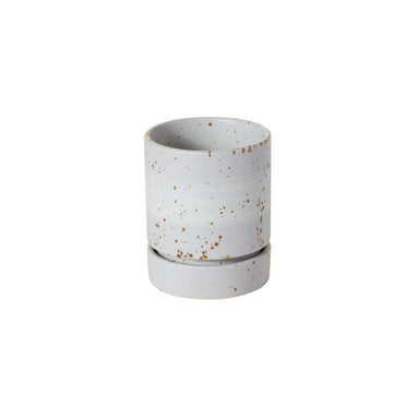 6 in La Jolla Pot w/Saucer - Grey