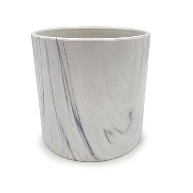 5 In X 5.5 In Planter - White Marble