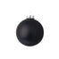 100Mm Pet Ball Ornament - Matte Black