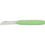Straight 4" Blade, Green Handle