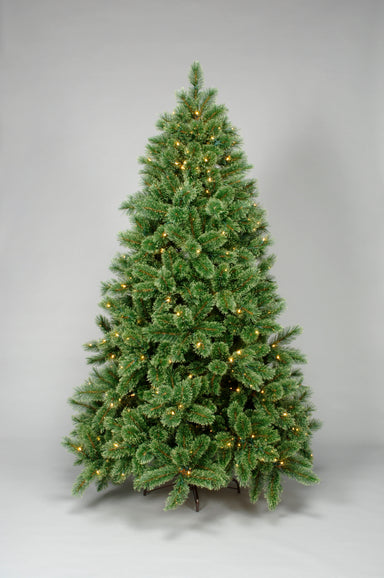 Vinyl Pre-Lit Cashmere Pine Tree