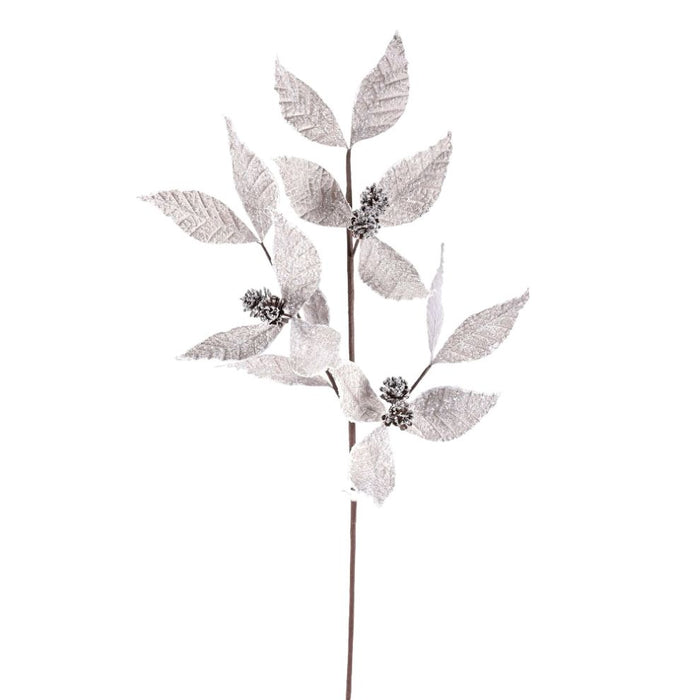 27 in Sugar Leaves Cone Spray - Taupe