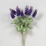 15" Polyester Lavender Bush - Purple