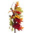 26" Mixed Flower Fruit Teardrop - Red/Orange