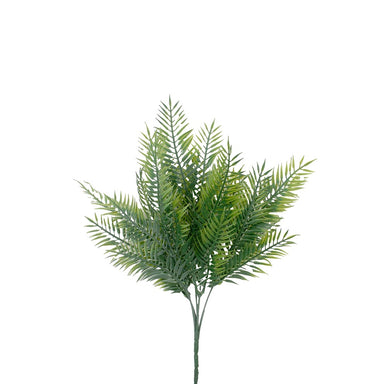 16" Fern Bush - Grey/Green