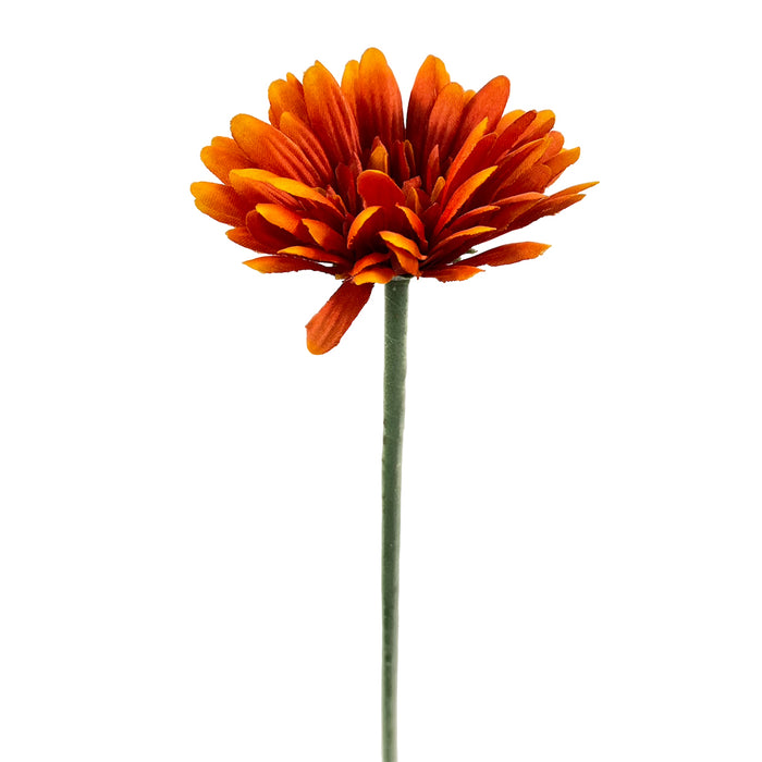 22" Gerbera Stem - Orange