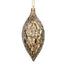 6 1/2 in Plastic Antique Diamond Finial Ornament