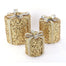 Sequin Gift Box Set of 3 - Gold