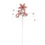 26 in Glitter Berry Snowflake Joy Spray - Red/White