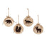 4" Assorted Wood Disk Ornaments