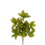 15 in Flocked Aucuba Leaf Bush - Green/Yellow