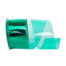 2 1/2 in Jelly Vinyl Wired Edge Ribbon - Aqua