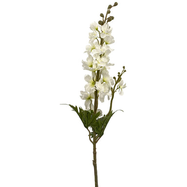 32.5" Larkspur Spray - White