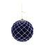 5 in Ball Ornament - Navy Blue