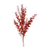22 in Glitter Boxwood Spray - Red