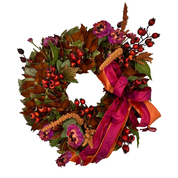 18 in Magnolia Wreath-Custom Design