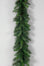 Vinyl Pre-Lit Deluxe Evergreen Garland