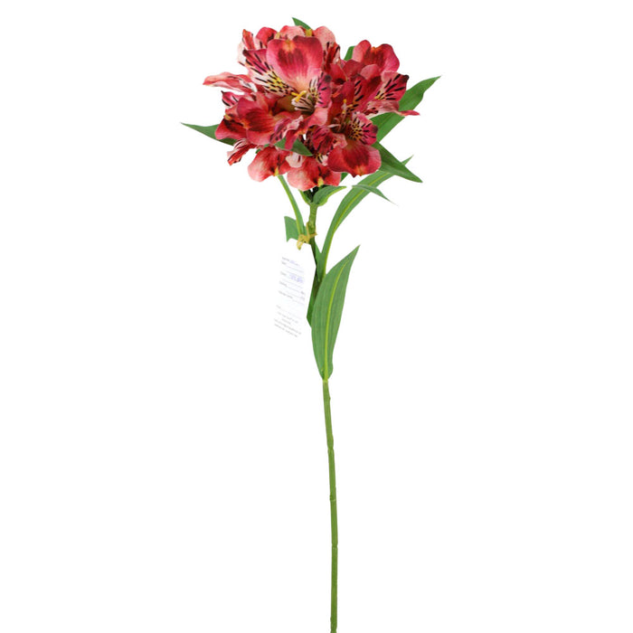 32 in Alstromeria Spray Red