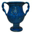 11" Rutherford Amphoral Urn - Blue