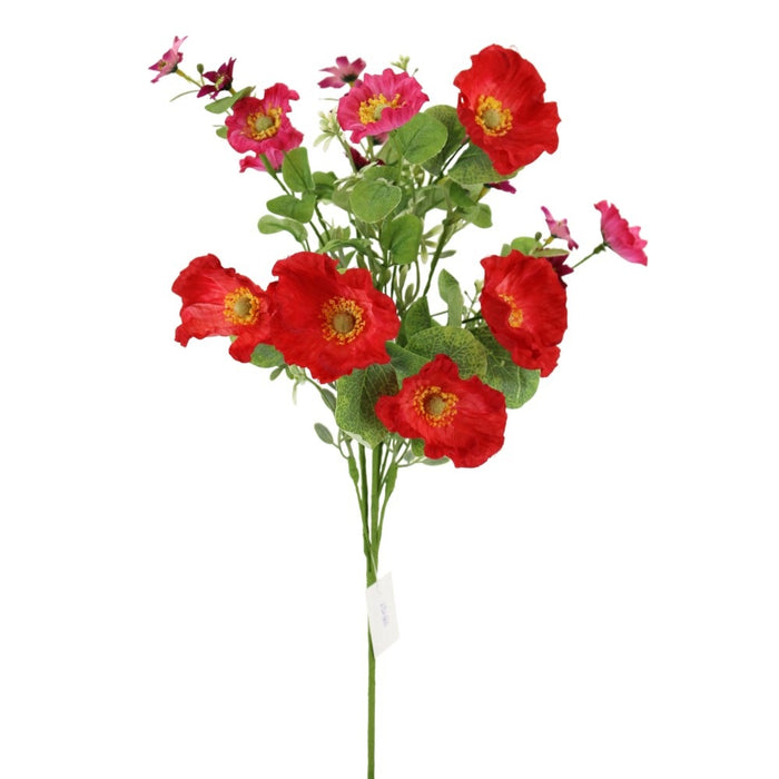 22 in Poppy Bush - Red