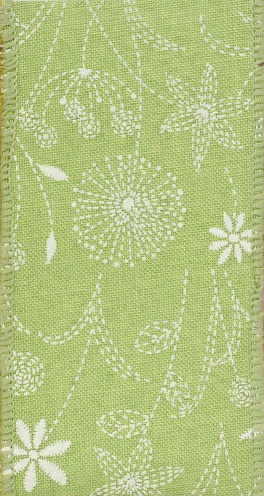 #40 Wildflower Ribbon - Green