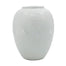 10" Floral Vase - White