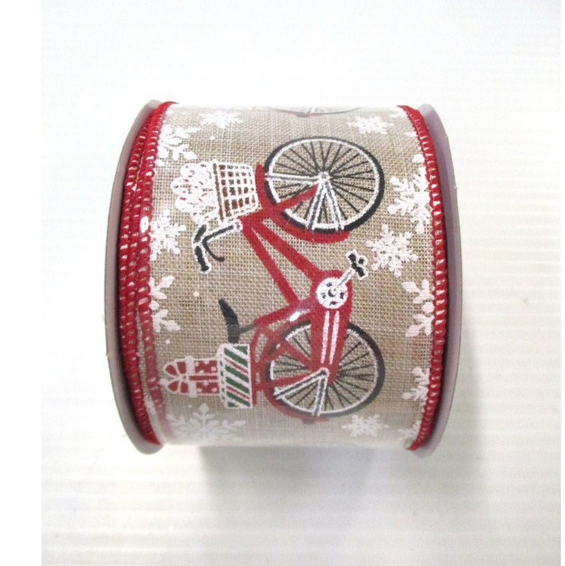 Snowflake Bicycle Ribbon — Baisch & Skinner
