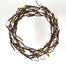 28" Round Willow Wreath w/Wire - Natural