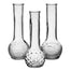 8 1/2 in- Dot-Dash Bud Vase Trio - Crystal