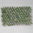 47" Polyester Leaves/Twig Accordion Fence - Green